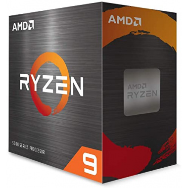 AMD-Ryzen 9 5900X 4th Gen 12-core Desktop Processor Without Cooler, 24-Threads Unlocked, 3.7 GHz Up to 4.8 GHz, Socket AM4,