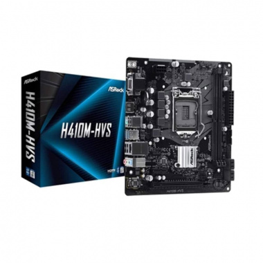 ASRock H410MM-HVS  LGA1200   2XSLOT MEMORY  HDMI   Motherboard