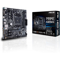 ASUS PRIME A320M-K AM4   RYZEN 4DIMM   M.2/RAID 10.1.0 /GIGA/VGA/HDMI/USB3 ATX Retail