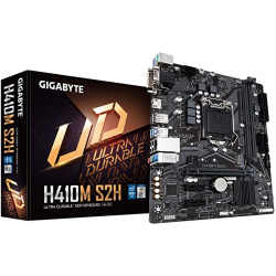 Gigabyte H410M-S2H  64G MAX/  HDMI + VGA+DVI / GIGA / 7.1 / 2XPCIE/1XM.2 Retail box