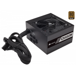 CORSAIR CX650M -  650W MODULE POWER SUPPLY Supported - 85% Efficiency Retail