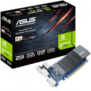 MSI  GT 710  - 2 GB GDDR3 - PCI Express 2.0 x8