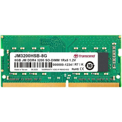 TRANSCEND Sodimm  8G  3200 DDR4   Retail box