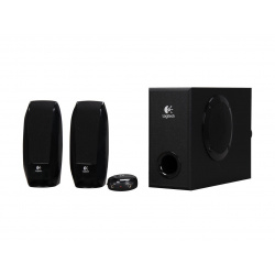 Logitech S220  2.1 Speaker System - 7 W RMS - Desktop BROWN BOX