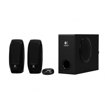 Logitech S220  2.1 Speaker System - 7 W RMS - Desktop BROWN BOX