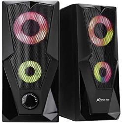 Xtrike SK-501  USB 2.0 Stereo Speaker With RGB  Backlight Audio Jack