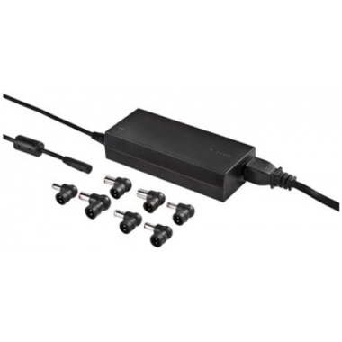 Targus APA32US 90W Universal Notebook/MP3 AC Power Adapter w/7 Power Tips & USB Charger for iPhone/iPad  OEM PACK