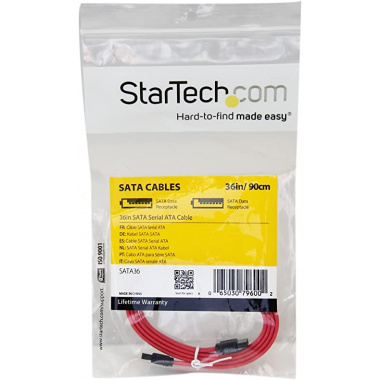 StarTech.com 24 inch SATA to Right Angle SATA Serial ATA Cable