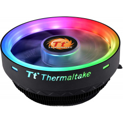 Thermaltake UX100 ARGB Lighting 120mm Hydraulic Bearing CPU Cooler -Intel-775/1150/1151/55/56, 1366 and 2011,AM2/3/43/+FM1/2