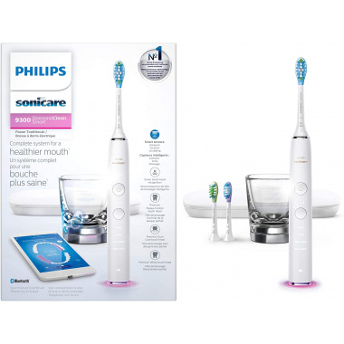 PHILIPS SONICARE DIAMONDCLEAN TOOTHBRUSH HX9300 ( WHITE/BLACK )