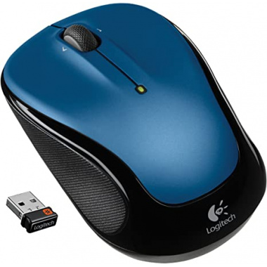 Logitech Wireless Mouse  325  BLUE , OEM BIG  ONE .