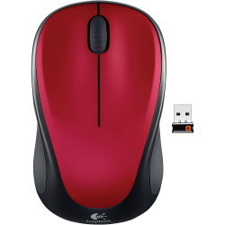 Logitech Wirless  Mouse M317 FOX RED RetailBox  (Manufacture Direct End User Warranty)