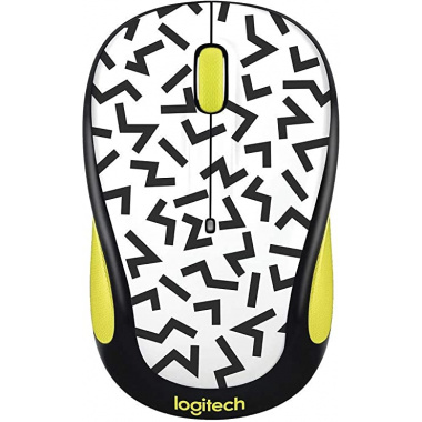 Logitech M325  ZIGZAG  Yellow   Retail Box (warranty direct with logitech)