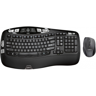 Logitech Wireless Combo MK570 Keyboard and Mouse ENGLISH   BROWN  box