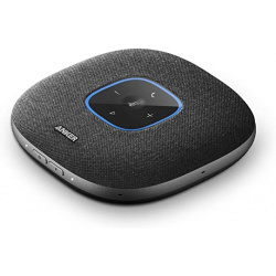 Anker PowerConf S3 Bluetooth Speakerphone with 6 Mics, Enhanced Voice Pickup, 24H Call Time, App Control, Bluetooth 5, USB C, Co